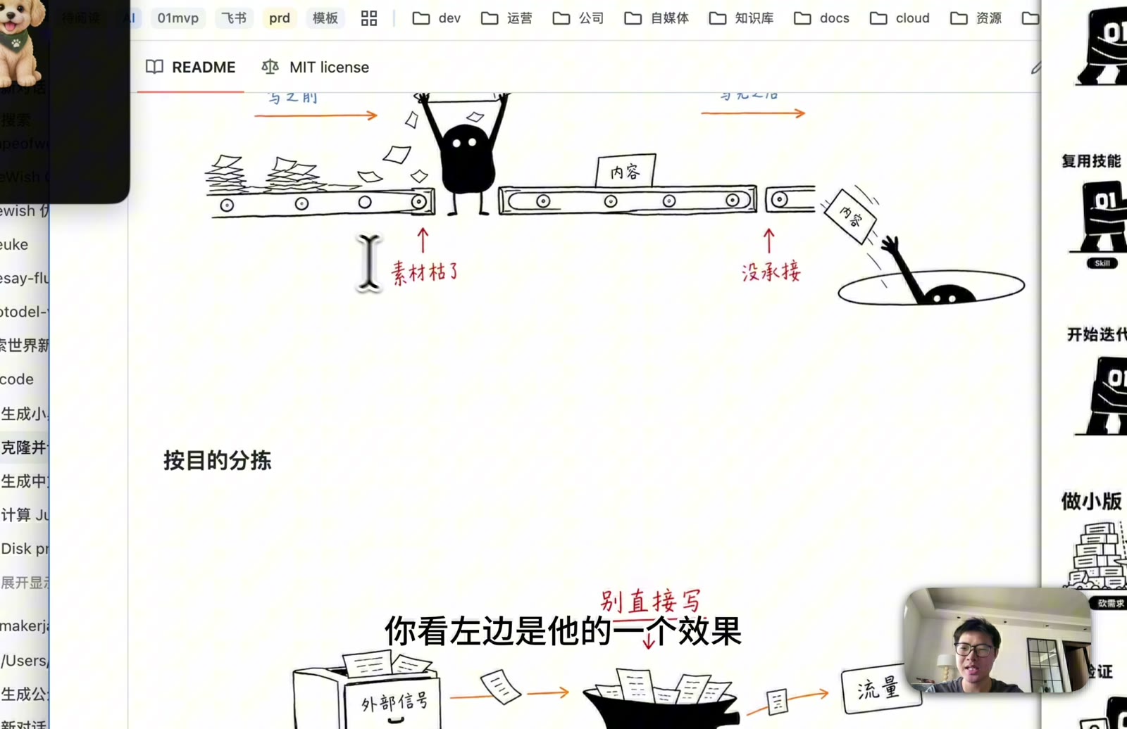 GitHub 爆火小黑插画效果